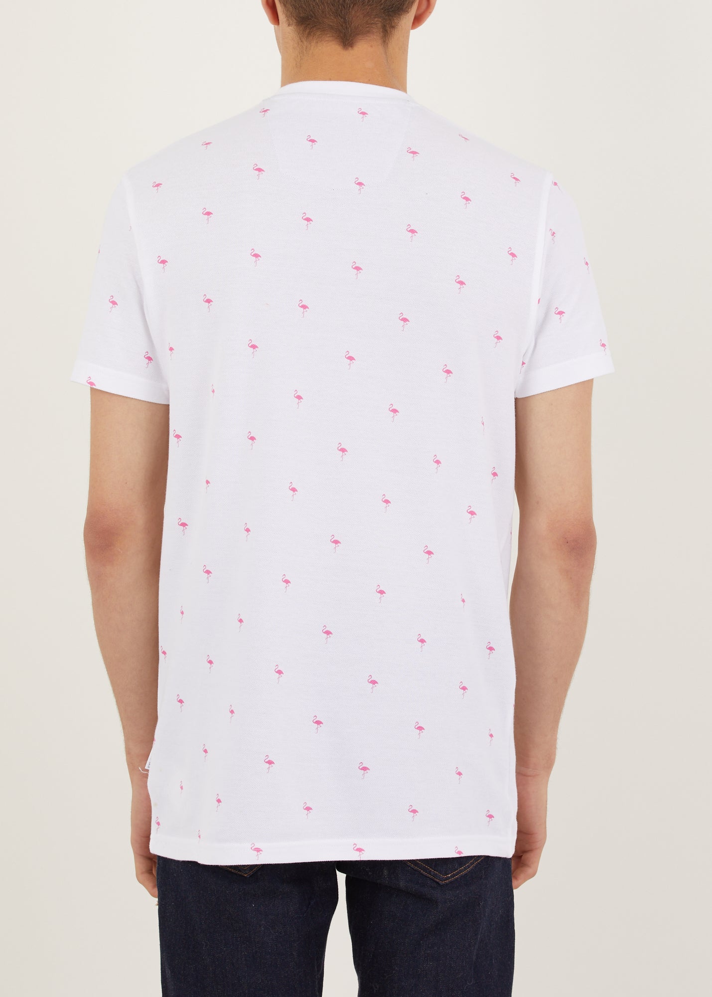 Flamingo T-Shirt - White – Peter Werth